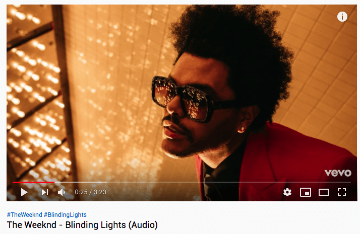  The Weeknd - Blinding Lights 
