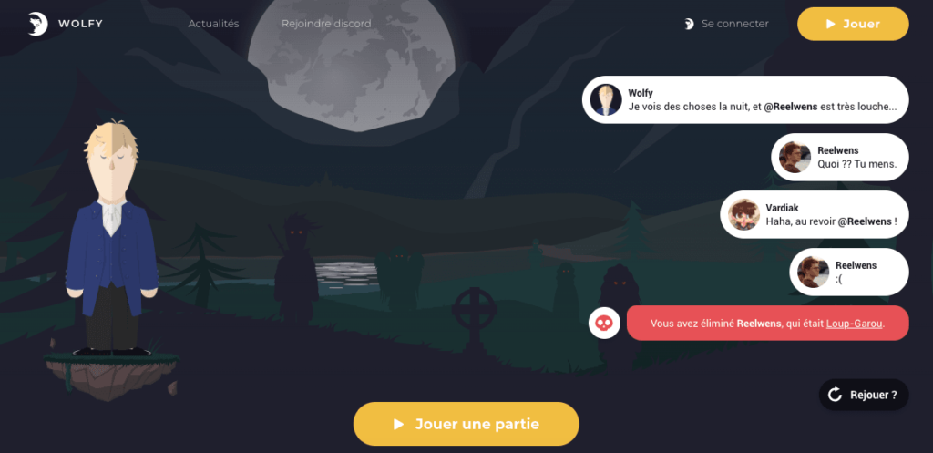 Loup garou en ligne